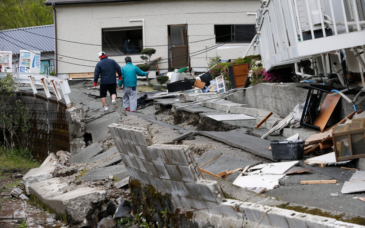 След силните земетресения в Япония