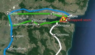 Огромните задръствания във Варна до началото на юни