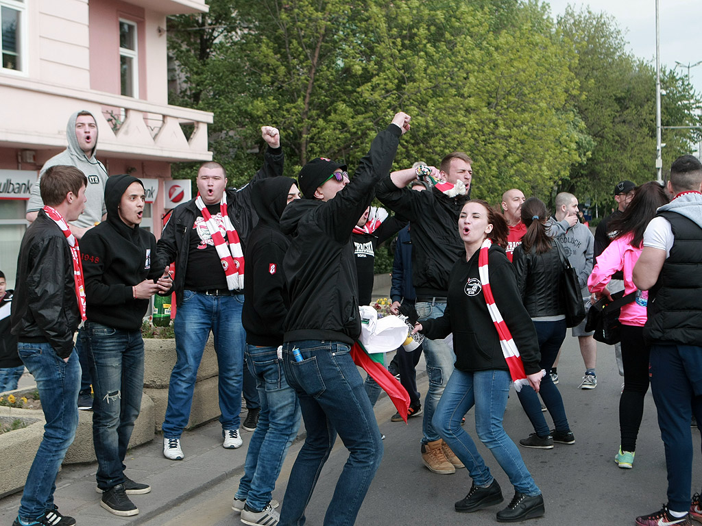 Шествие на публиката на ЦСКА