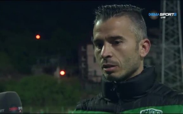 Футболистът на Берое Веселин Пенев заяви че победата над Етър