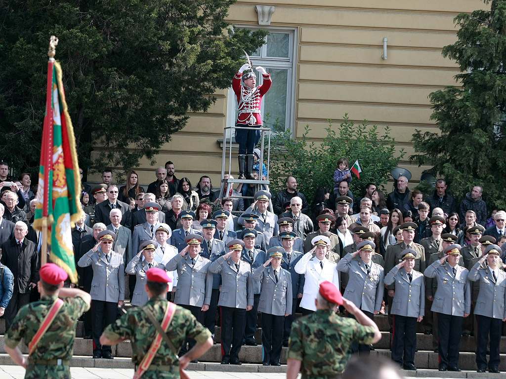 Военния парад в столицата на представителните части на Българската армия