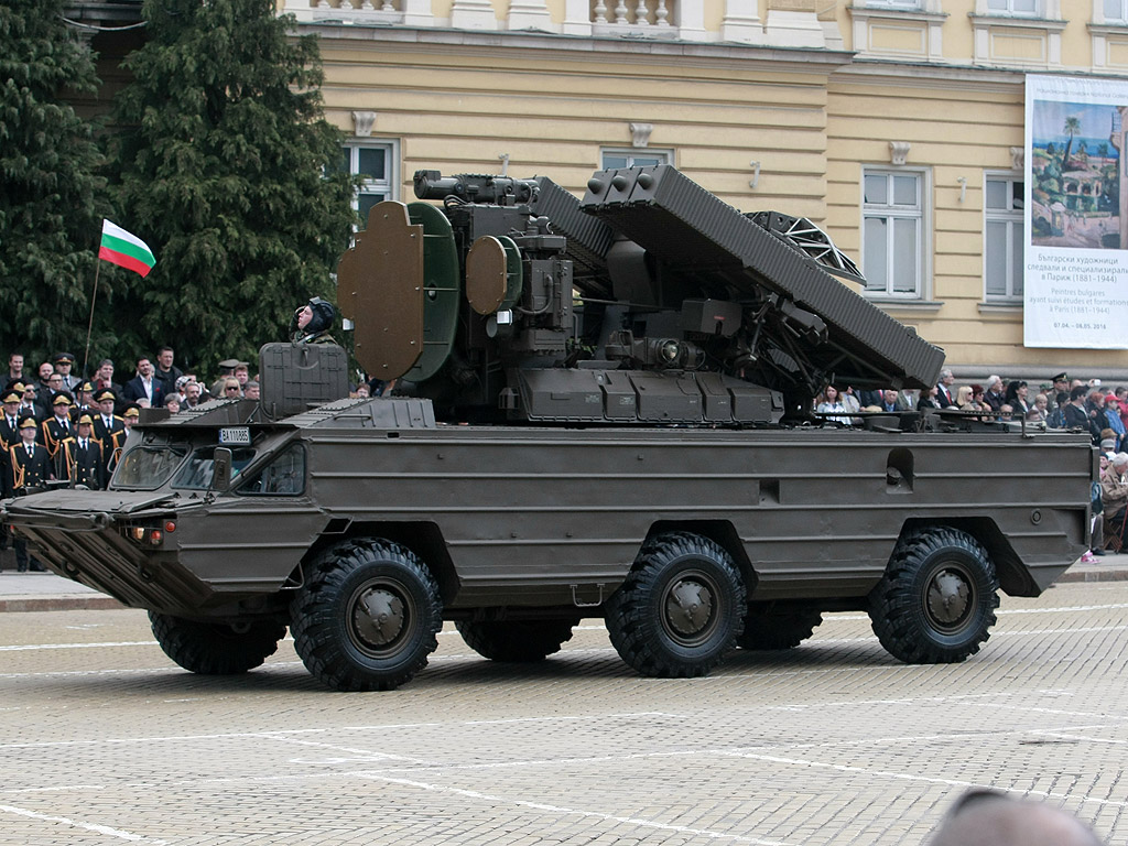 Военния парад в столицата на представителните части на Българската армия