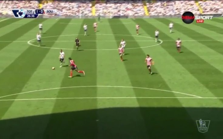 Тотнъм - Саутхемптън 1:1 /първо полувреме/