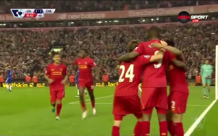 Ливърпул-Челси 1:1 /репортаж/