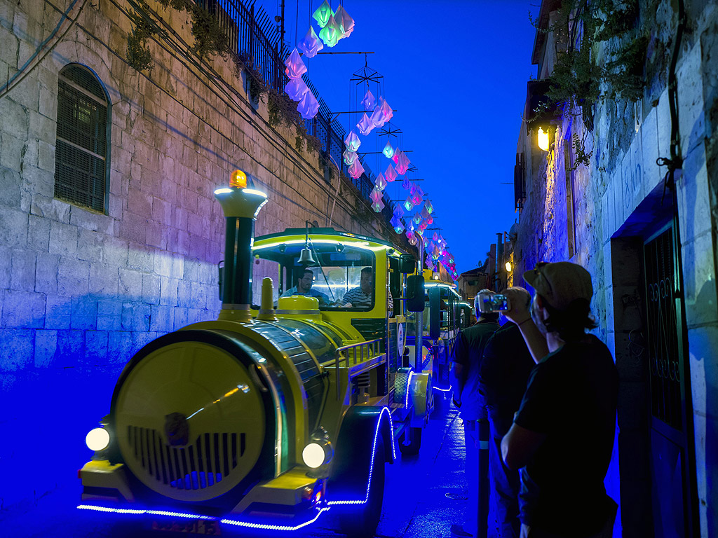 Фестивал на светлината в стария град на Йерусалим