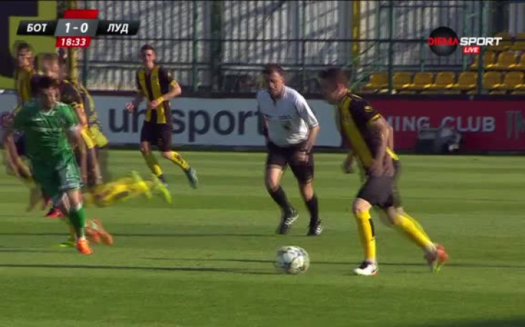 Ботев - Лудогорец 1:0 /първо полувреме/
