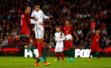 Голът на Смолинг за победата на Англия над Португалия