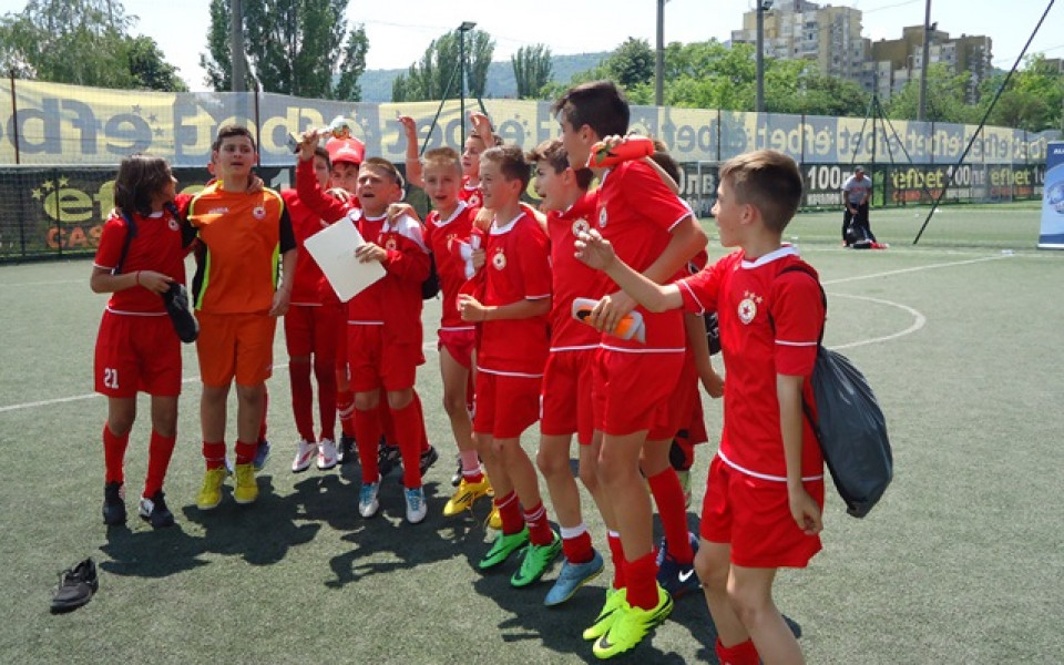 ЦСКА спечели първото издание на детския футболен турнир 