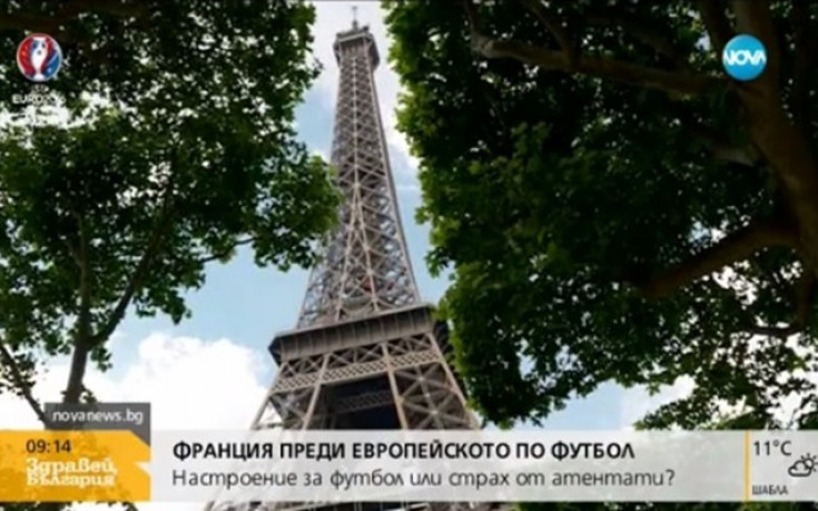 Настроение за футбол или страх от атентати в Париж?