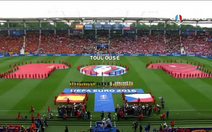 Така започна Испания - Чехия