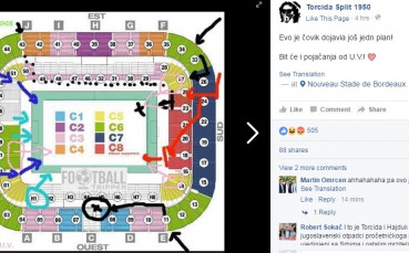 Хърватските хулигани готвят удар и на мача срещу Испания