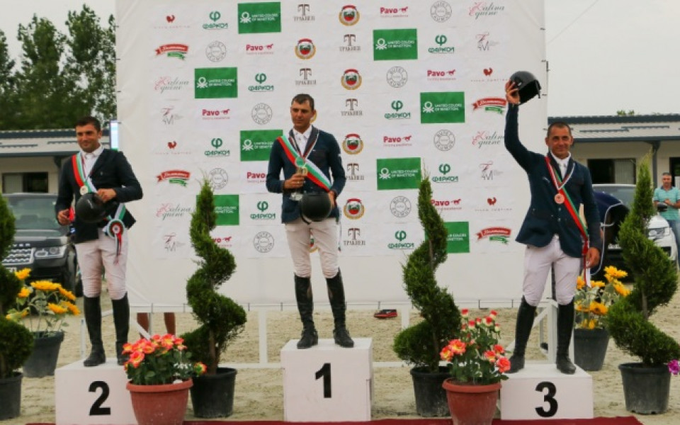 Ангел Няголов спечели Държавното по конен спорт