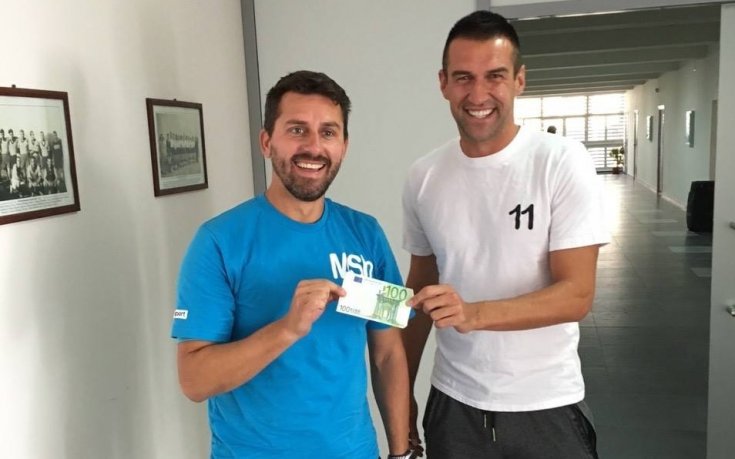 Мартин Камбуров олекна със 100 евро