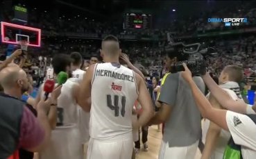 ВИДЕО: Шампионската радост на баскетболния Реал