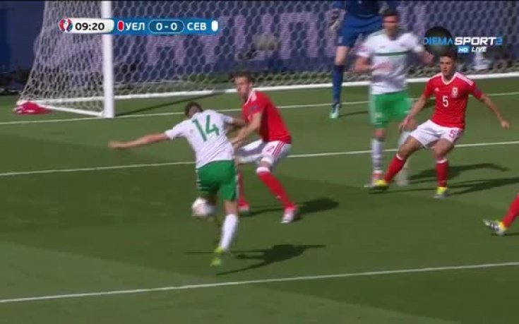 Уелс - Северна Ирландия 0:0 /полувреме/