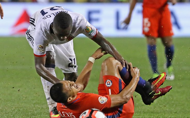 Голямата чилийска звезда с контузия в глезена