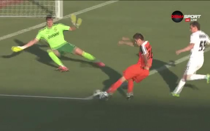 Славия - Заглембе 0:0 /полувреме/