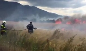 Гръм падна и предизвика катастрофа