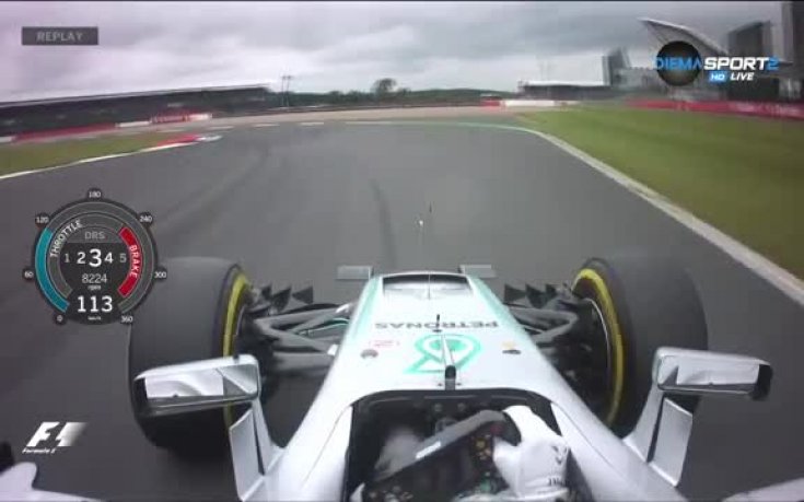 Най-бързата обиколка на Люис Хамилтън в квалификацията за Гран при на Великобритания