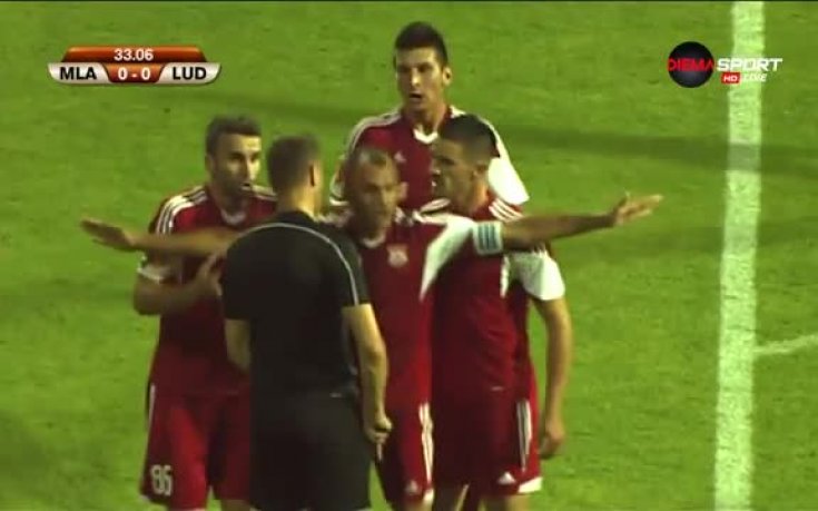 Попариха радостта на Младост - отменен гол срещу Лудогорец