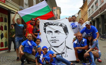 Фотоспомен от Словения в очакване на мача с Марибор