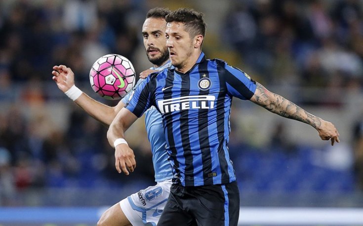 Йоветич с изключително техничен гол в контрола на Интер