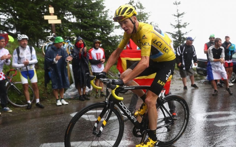 Крис Фрум близо до нов триумф на Тур дьо Франс