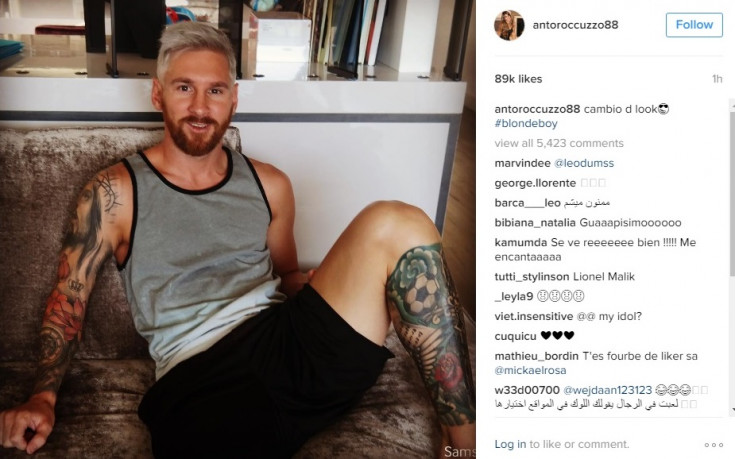 Меси блесна с нова визия