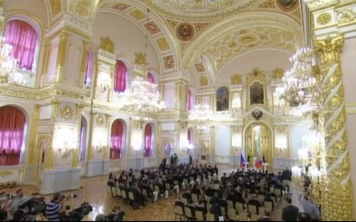 Исинбаева се разплака на срещата с Владимир Путин