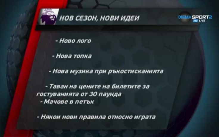 Новите неща във Висшата лига за сезон 2016/2017