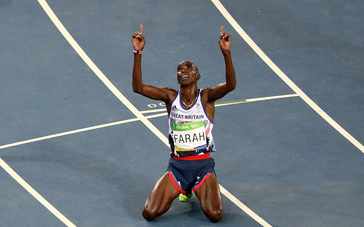 Мо Фара падна, но влезе в историята с втора олимпийска титла