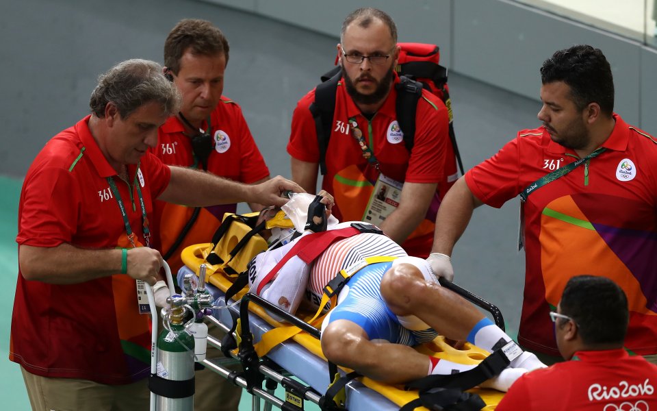 Един в болница, още двама пострадаха на колоездачното трасе в Рио