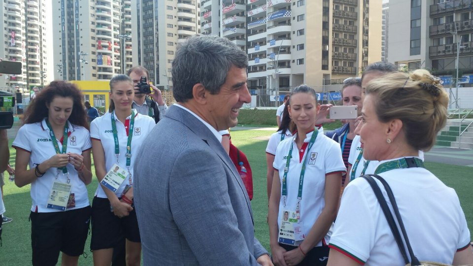 Плевнелиев посети олимпийците ни в Рио1