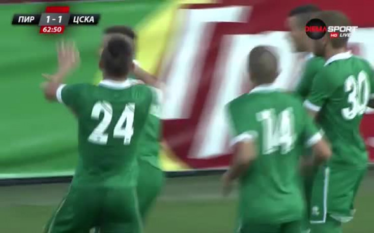 Пирин се върна в мача, изравни на ЦСКА