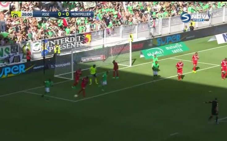 Сент Етиен - Монпелие 0:1 /първо полувреме/