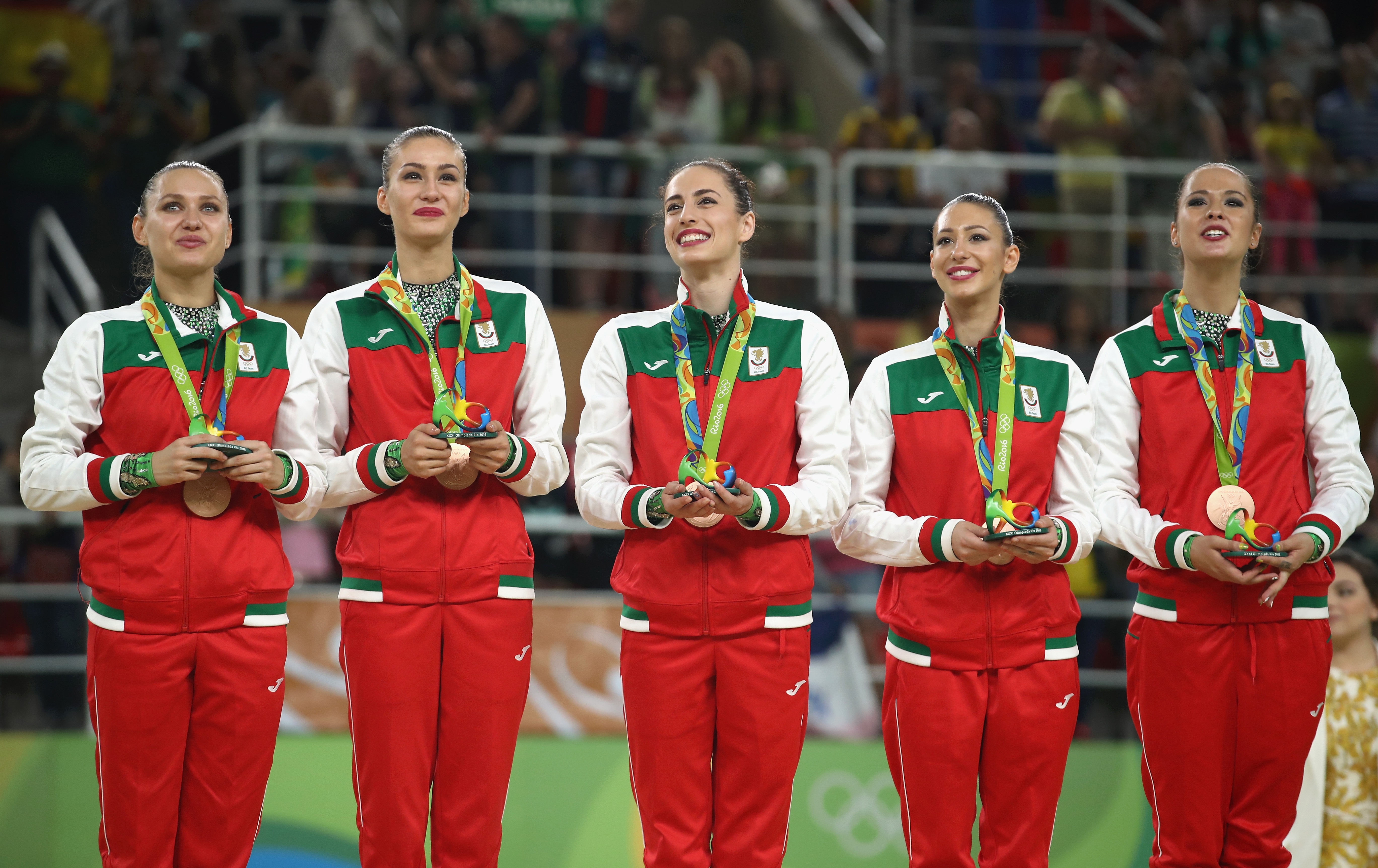 Aнсамбълът по художествена гимнастика на България завоюва бронзовото отличие на Игрите в Рио.