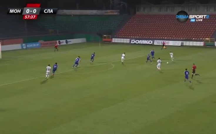 Монтана - Славия 1:2, 5-и кръг на Първа лига
