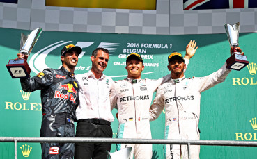 Категоричен триумф за Розберг в Белгия, Хамилтън - трети