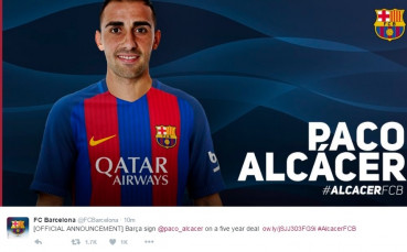 Барса официално обяви трансфера на Алкасер