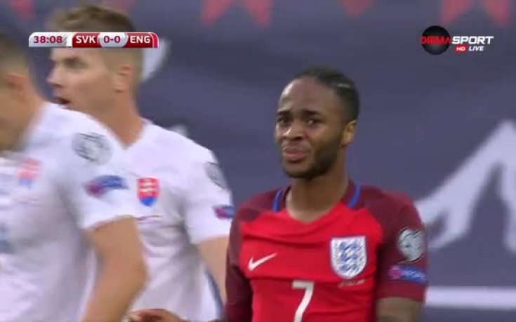 Словакия - Англия 0:0 /първо полувреме/