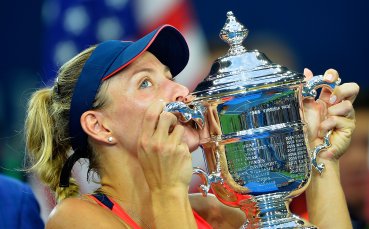 СНИМКИ: Кербер спечели US Open и чек за 3,5 млн. долара