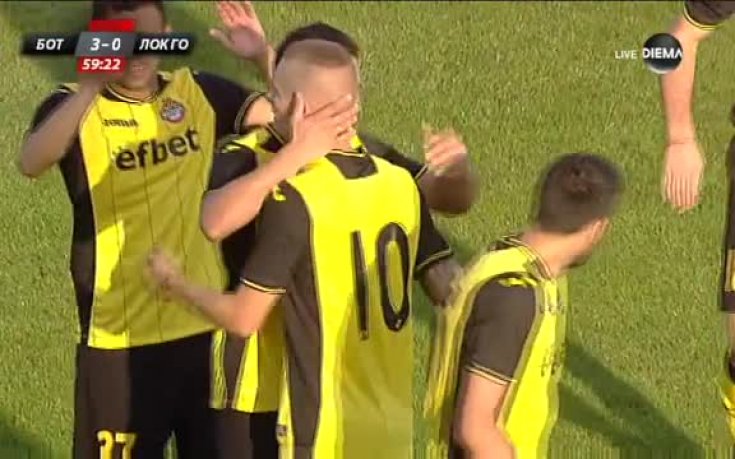 Нов гол за Ботев след комична грешка на Локо ГО