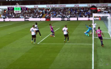 Тотнъм - Съндърланд 0:0 /полувреме/