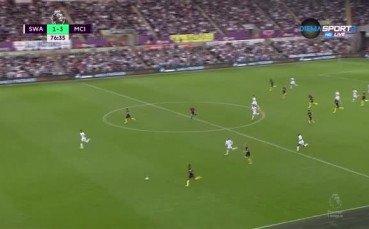 Контра по учебник и Сити затвори мача със Суонси