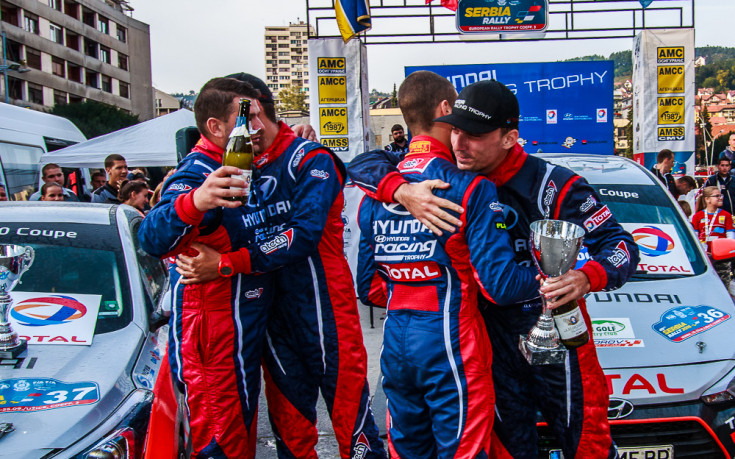 Екипажът Григоров/Миленков спечели 5-ия кръг на Hyundai Racing Trophy на рали „Сърбия“