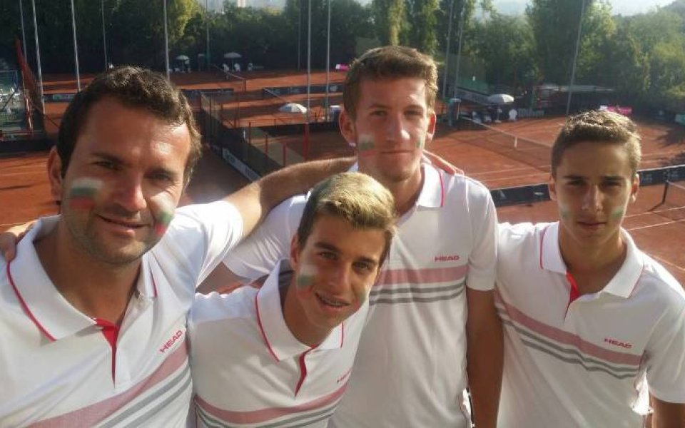 България завърши на осмо място на Junior Davis Cup