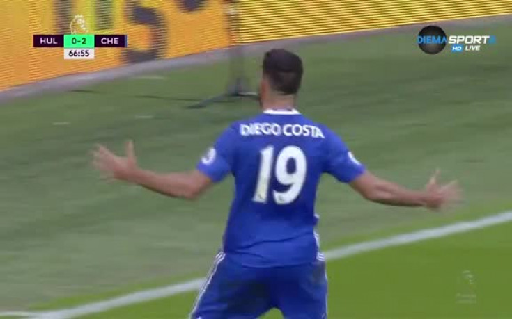 Диего Коста удвои аванса срещу Хъл