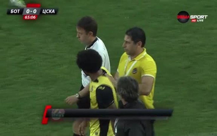 Нов червен картон на Ботев – ЦСКА