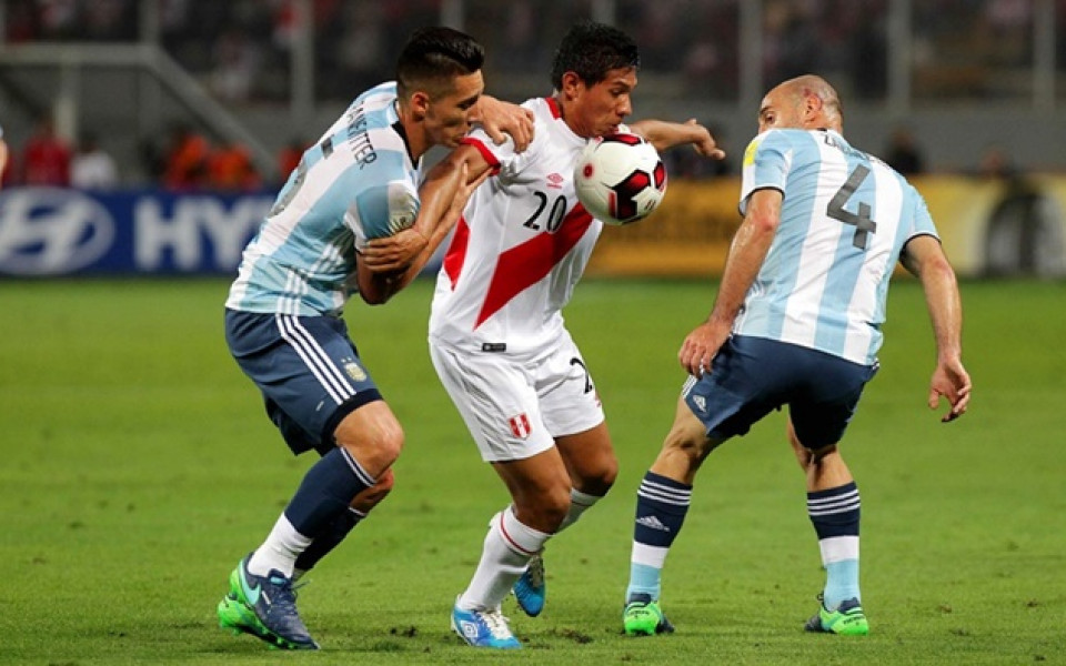 Аржентина взе само точка в Перу