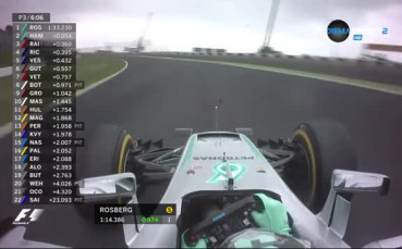 3 от 3 за Розберг в тренировките, Хамилтън едва седми